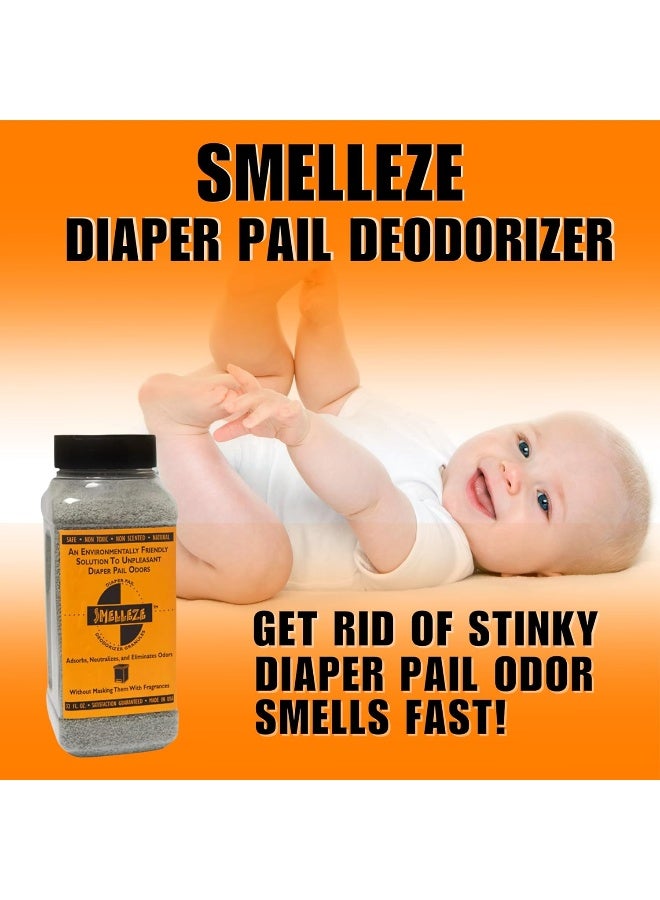 SMELLEZE Natural Diaper Pail Odor Control Deodorizer: 2 lb. - Image 2